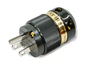 IeGO 8075-Rh Pure Copper Hi-End Power Plug - Picture 1 of 1