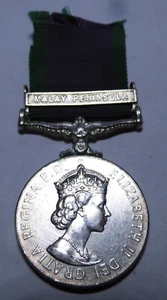 EIIR GENERAL SERVICE MEDAL MALAY PENINSULA CLASP TO GURKHA TRANSPORT REGIMENT - Picture 1 of 9