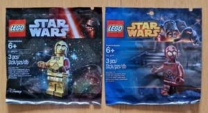 🌟NEW/SEALED🌟 Lego Star Wars 5002122 & 5002948 Minifigure Polybags🌟EXCLUSIVE🌟 - Picture 1 of 1