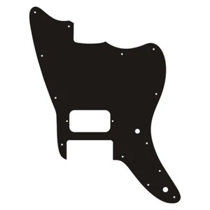 For US Squier Fender Jazzmaster H Affinity Series Guitar Pickguard, 3Ply Black - Picture 1 of 2
