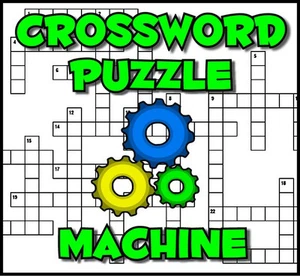 Crossword Puzzle Machine: Software for PC's and Macs - Picture 1 of 4