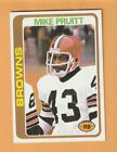 Mike Pruitt Cleveland Browns 1978 Topps #93 Purdue Chaudronniers 10B