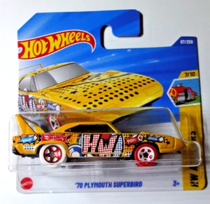 Hot Wheels - '70 Plymouth Superbird - Hw Art Cars 2025 - HYX31 - Picture 1 of 2
