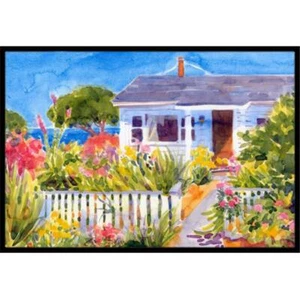 Carolines Treasures 6034JMAT 24 x 36 in. Seaside Beach Cottage Indoor Or Outd... - Picture 1 of 1