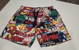 Peter Alexander MARVEL sleep shorts. NWT. Size L. 2 pockets, button up fly. - Picture 1 of 10