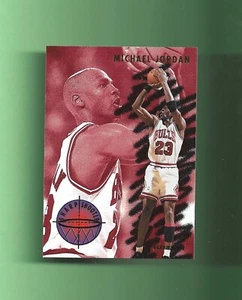 MICHAEL JORDAN - CHICAGO BULLS! 1993-94 Fleer SHARP SHOOTERS # 3 SHARP! - Bild 1 von 2
