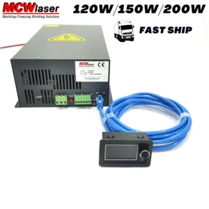 120W/150W/200W Power Supply PSU 220V For Laser Tube Engraving Cutting Machine - Picture 1 of 8