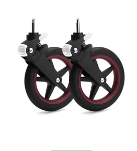Cerchioni Bugaboo Copriruota Passeggino Fox Dark Red - Imagen 1 de 1