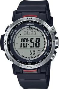 CASIO PRO TREK PRW-35-1AER CON TRIPLE SENSOR, RADIO CONTROLADO Y ENERGÍA SOLAR - Photo 1 sur 9