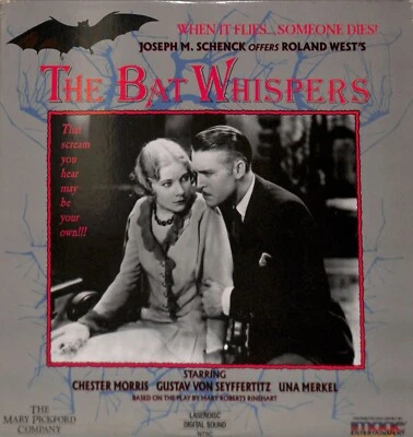 The Bat Whispers (1930) Laserdisc Video - Image 1 of 2