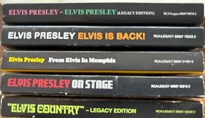 Elvis Presley: 5 Album 10 CD Lot (See notes) (Deluxe Editions) All CD's EX - Picture 1 of 24