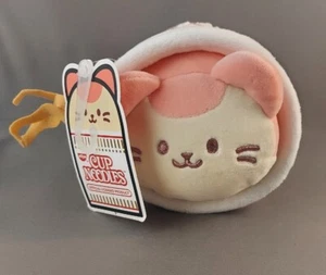 Nissin Cup Noodles Kittiroll 6" Plush Soft Squishy NWT - Picture 1 of 4