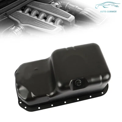 For 1996-2000 Honda Civic Del Sol1.6L I4 SOHC 11200P2A000 Engine Oil Pan Steel - Image 1 of 4