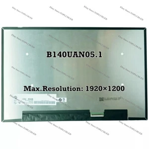 B140UAN05.1 14" Neu Laptop Slim Bildschirm LCD Anzeige 1920×1200 - Picture 1 of 1
