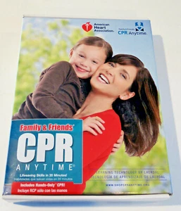 American Heart Assoc Family & Friends CPR Training Kit Learn CPR Anytime- Unused - Picture 1 of 10