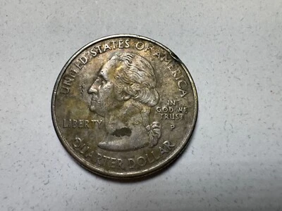 2000P Virginia State Quarter - Clad Error Coin - Image 1 of 2