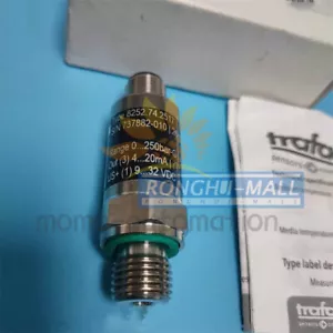 JEDEN nowy do TRAFAG 8252.74.2517 Czujnik ciśnienia 4-20mA 0-250bar #SK - Zdjęcie 1 z 7