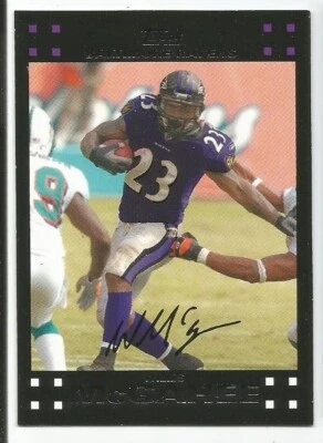 WILLIS MCGAHEE 2007 TOPPS CARD NM-MT+ CONDITION BALTIMORE RAVENS - Image 1 of 2