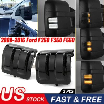 LED Side Mirror Marker Lights For 2008-2016 Ford F250 F350 F450 F550 Super Duty - Image 1 of 4