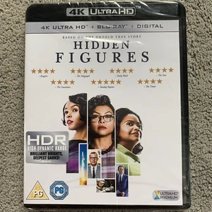 HIDDEN FIGURES (2016) Kevin Costner NASA film. 4K UHD + BLU RAY New Sealed - Picture 1 of 1