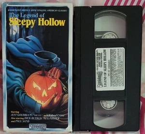 The Legend of Sleepy Hollow VHS 1980 Jeff Goldblum Dick Butkus StarMaker Film - Picture 1 of 2