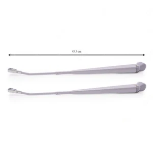 Lh+Rh Metal Windshield Wiper Arms Assembly For RHD Mitsubishi L200 1987 1996 - Picture 1 of 8
