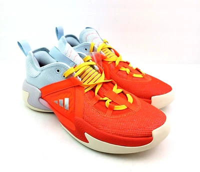 Adidas SMU Exhibit Select Womens Size 8 Solar Red Basketball Sneaker Shoes IF459 - Image 1 of 4