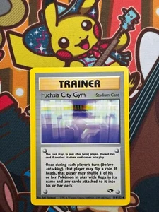 Fuchsia City Gym 114/132 Gym Challenge englisch Pokemon Karten NM - Bild 1 von 2