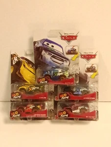 Disney Pixar Cars Set Of (5) Pcs  Mud Racing 1:55 Scale Die Cast. - Picture 1 of 8