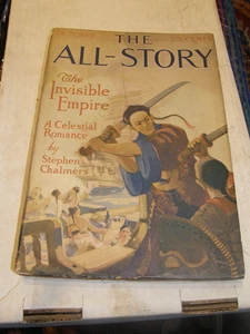 The All-Story magazine October 1913 The Invisible Empire By Stephen Chalmers - Picture 1 of 7