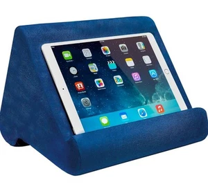 Ontel Kissenauflage Multi-Winkel weicher Tablet-Ständer, BLAU - Bild 1 von 6