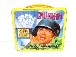 U.S.A Comedy TV Show " LAUGH-IN " LUNCHBOX And ORIGINAL THERMOS Vintage - Picture 1 of 10