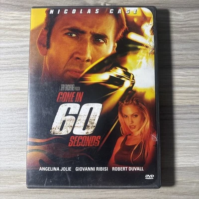 Gone in 60 Seconds DVD Wild Ride Nicholas Cage & Angelina Jolie Foto 1 de 2