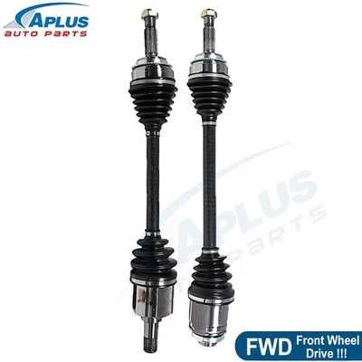 Juego de eje delantero izquierdo y derecho CV para Mitsubishi Outlander tracción delantera 2,4 L 2003-2006 Foto 1 de 4