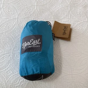 NWT NorEast Outdoor Single Hammock Sport 230T Poly Tech Up To 400 Lb Blue - Picture 1 of 9
