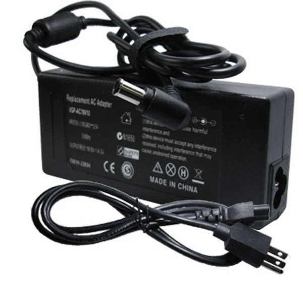 AC adapter charger for Sony VAIO VGN-CS390JCP vgn-fw170j/h vgn-fw190 vgn-fw190e - Image 1 of 1