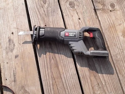 Porter Cable PC1800RS 18V Cordless Reciprocating Saw(Tool Only)For Parts/Repair  - Image 1 of 4