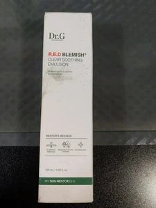 Dr.G Red Blemish Clear Soothing Emulsion 4.05 Fl Oz- Exp 03/25 #S12 - Picture 1 of 3