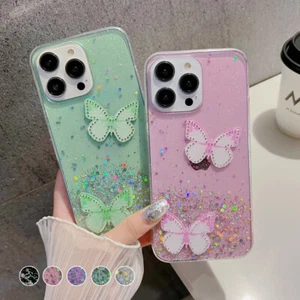 Bling Glitter Crystal Silicone TPU Case Cover For Oppo Reno13 12 10 8T 5G 8 Pro+ - Picture 1 of 16