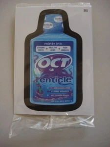 Tarjeta de bonificación WACKY PACKAGES ANS8 2011 B5 OCT Tenticle (venta) - Imagen 1 de 1