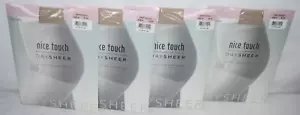 4 Driftwood Nice Touch Day Sheer Control Top Pantyhose Lot Size A - Picture 1 of 9