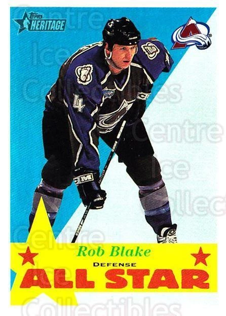 2001-02 Topps Heritage #117 Rob Blake - Image 1 of 1