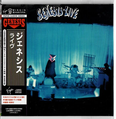 GENESIS - Live, Japan Mini LP, Cardboard/Papersleeve CD - Bild 1 von 2