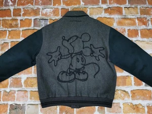 J.C.Castelbajac Vintage College Jacket Mickey Mouse Walt Disney Gr: L Tip Top - Picture 1 of 10