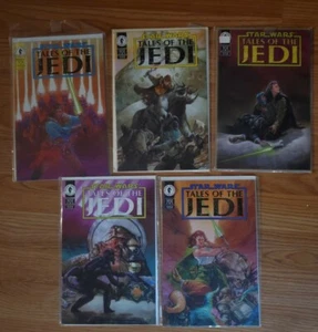 Dark Horse Comics 1993 Star Wars Tales Of The Jedi Complete Set 1 2 3 4 5 - Picture 1 of 7