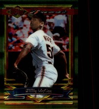 1994 Finest San Francisco Giants Baseball Card #184 Willie McGee