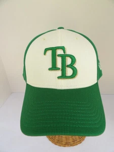 NOS New Era Tampa Bay Rays Major League Basball Cap Large Green MLB - Picture 1 of 7