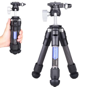 Trípode para cámara ARCISE mesa fibra de carbono escritorio mini trípode soporte - Imagen 1 de 14
