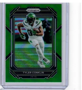 2022 Panini Prizm Tyler Conklin Green Prizm #229 Jets - Picture 1 of 2