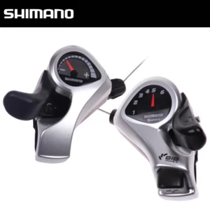 SHIMANO Tourney SL-TX50 Thumb Gear Shifters 3/6/7/18/21 Speed Shifter Set L/R - Picture 1 of 7